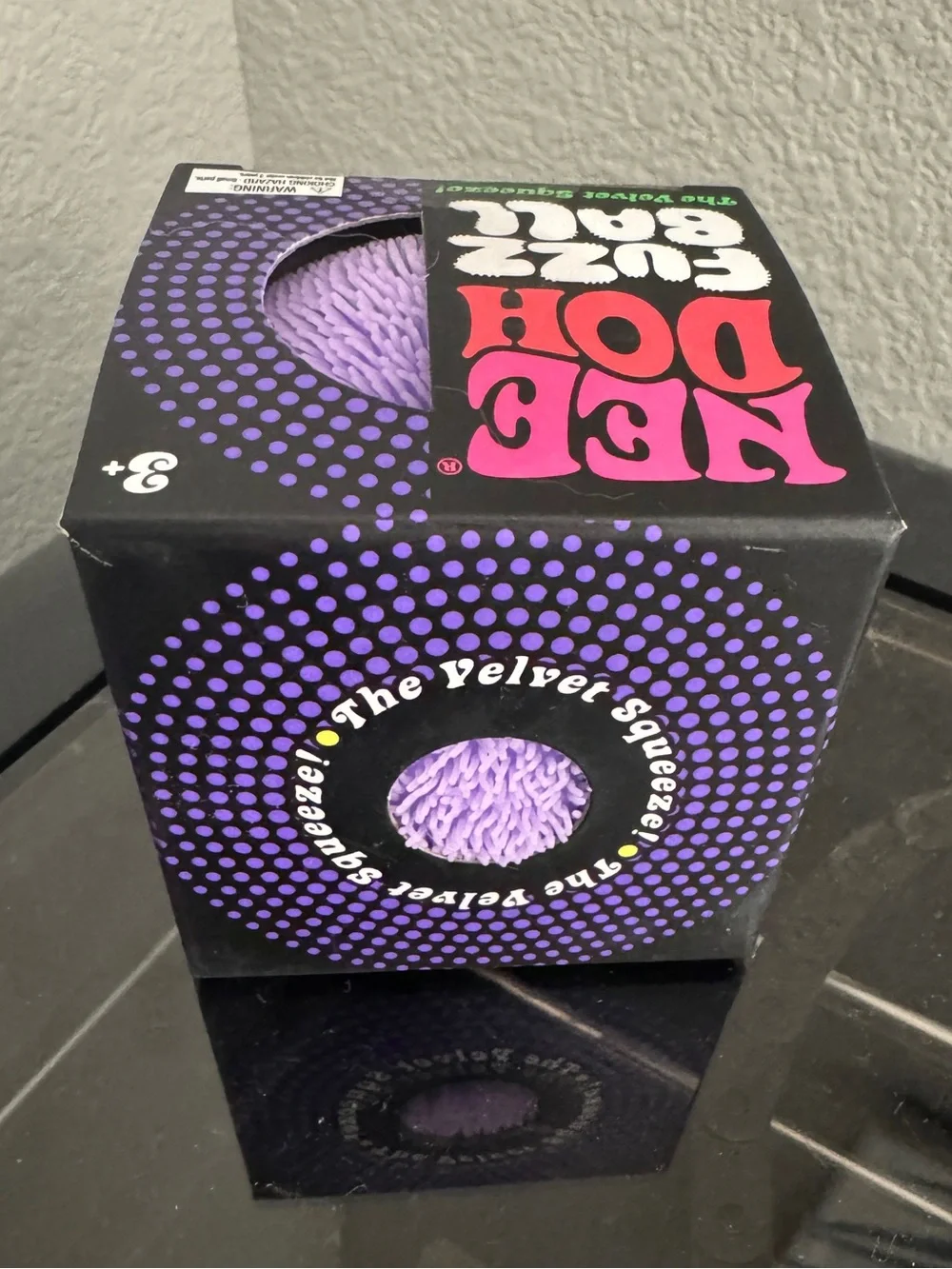 NeeDoh Fuzz ball - Purple